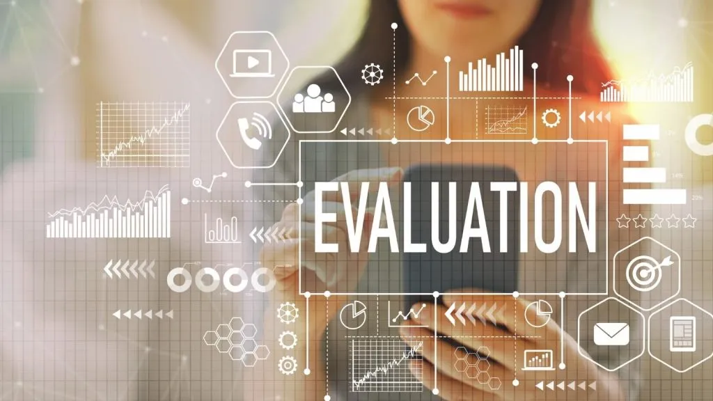 an evaluation for your business to stay on track