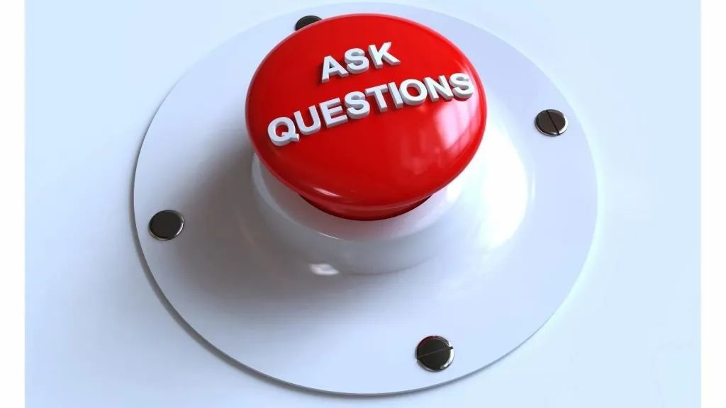 ask questions when you follow up with clients