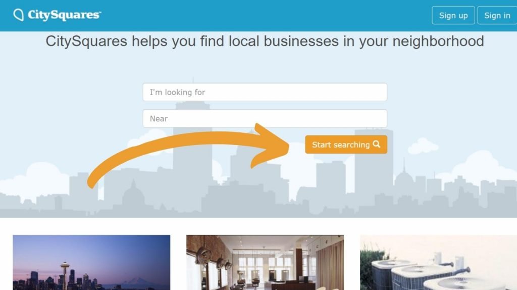 City Squares online business directory listings