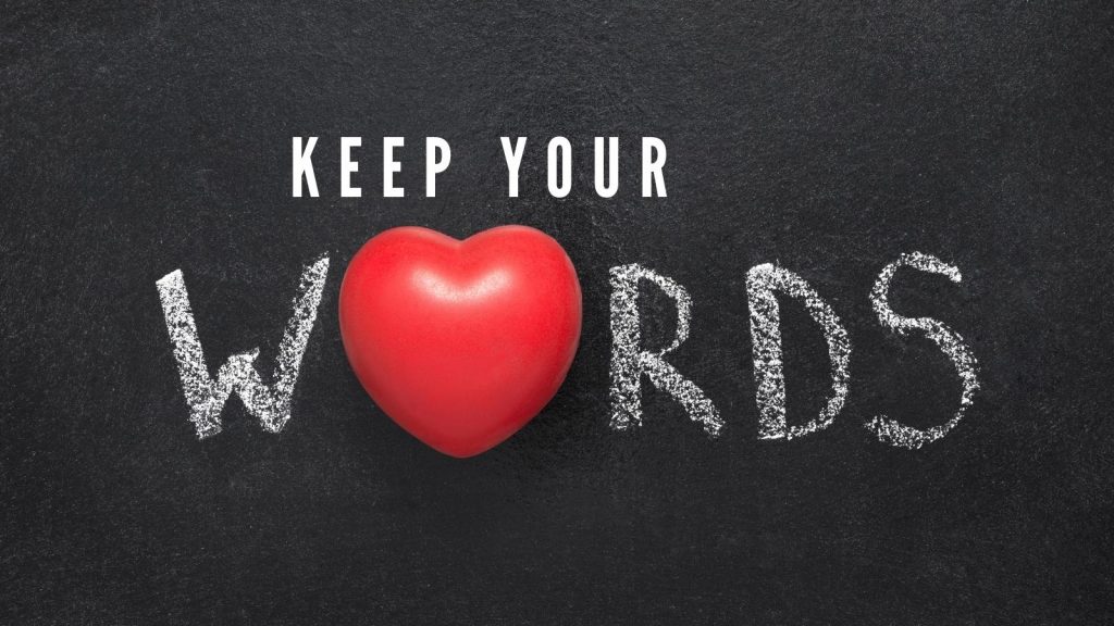 keep your word