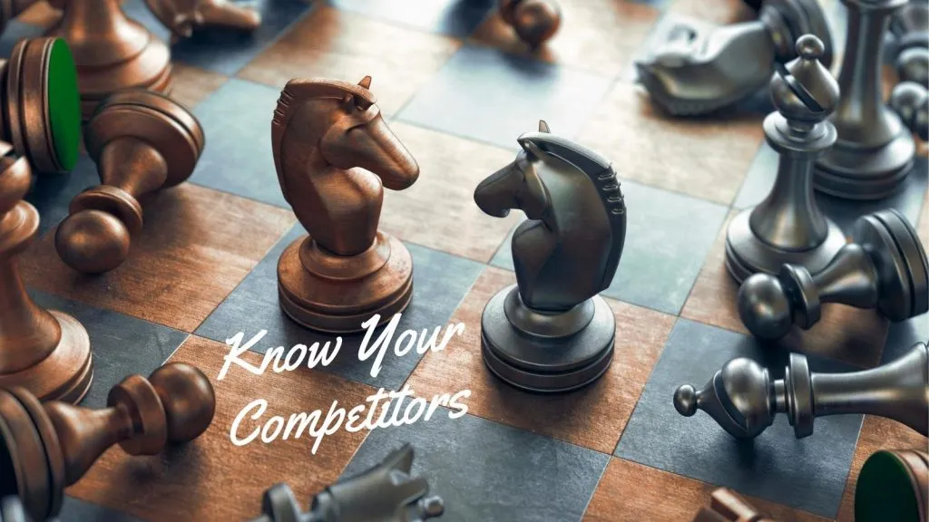 know your competitors is how to help a startup grow