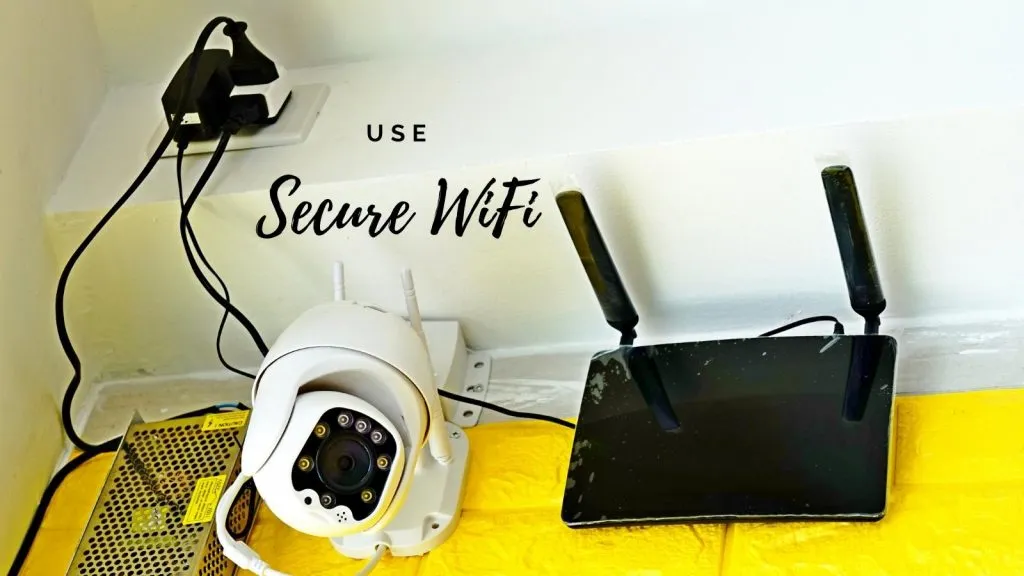 use secure wifi 
