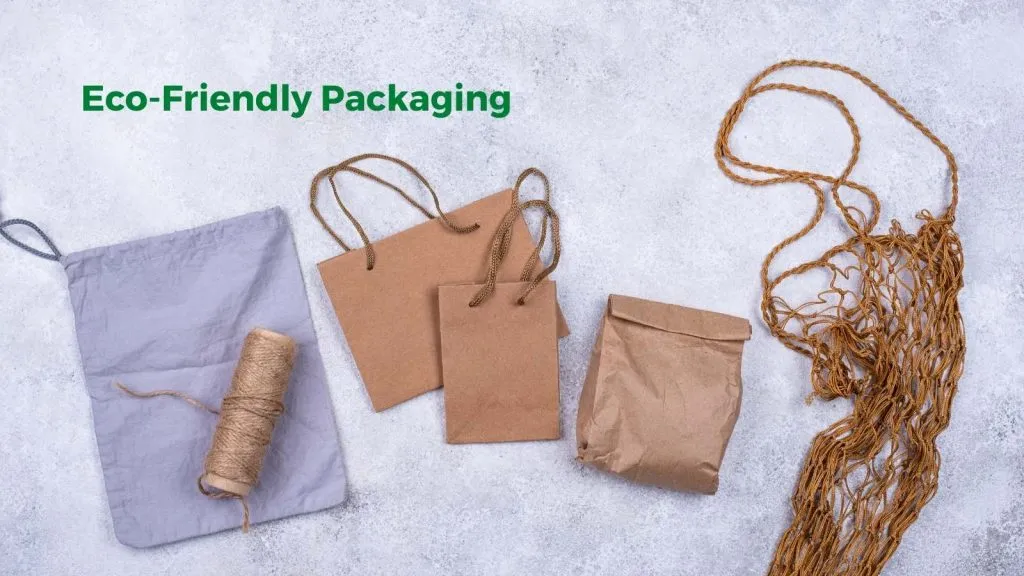 ways to save money going green packaging