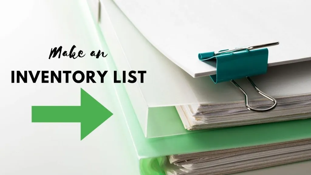 inventory list to streamline your office relocation 