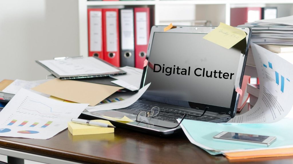 declutter tips for digital clutter