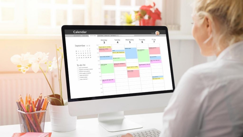 successful businesses use calendars