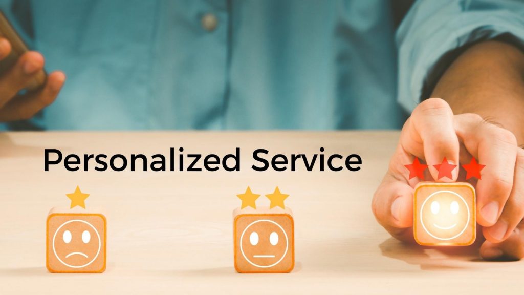 personalized service
