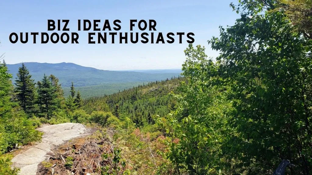 business ideas for outdoor enthusiasts