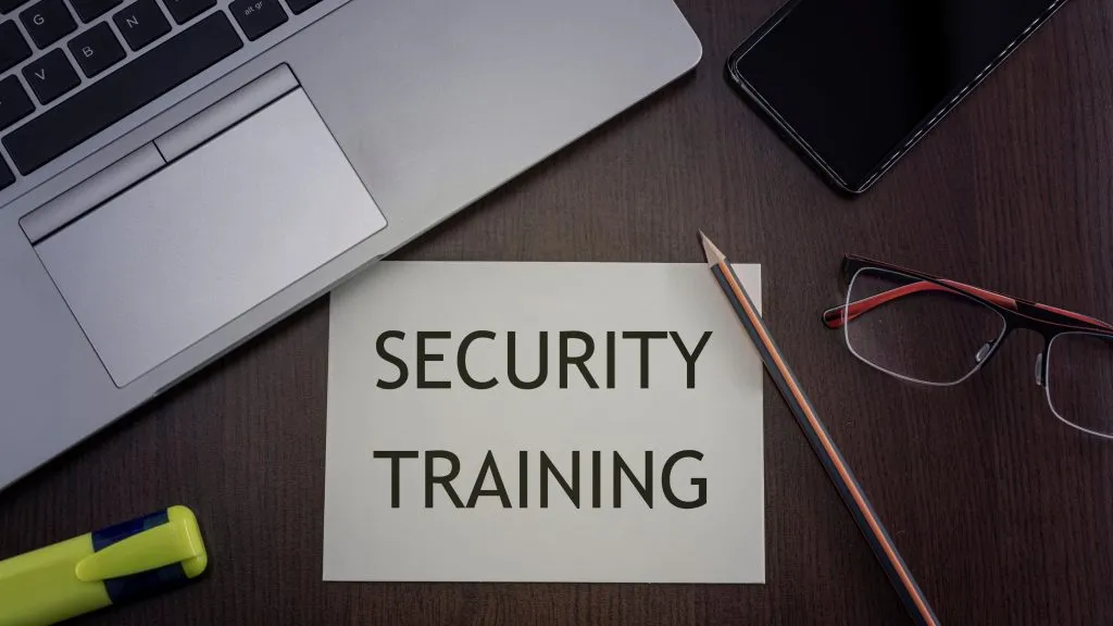Have your staff taking security training