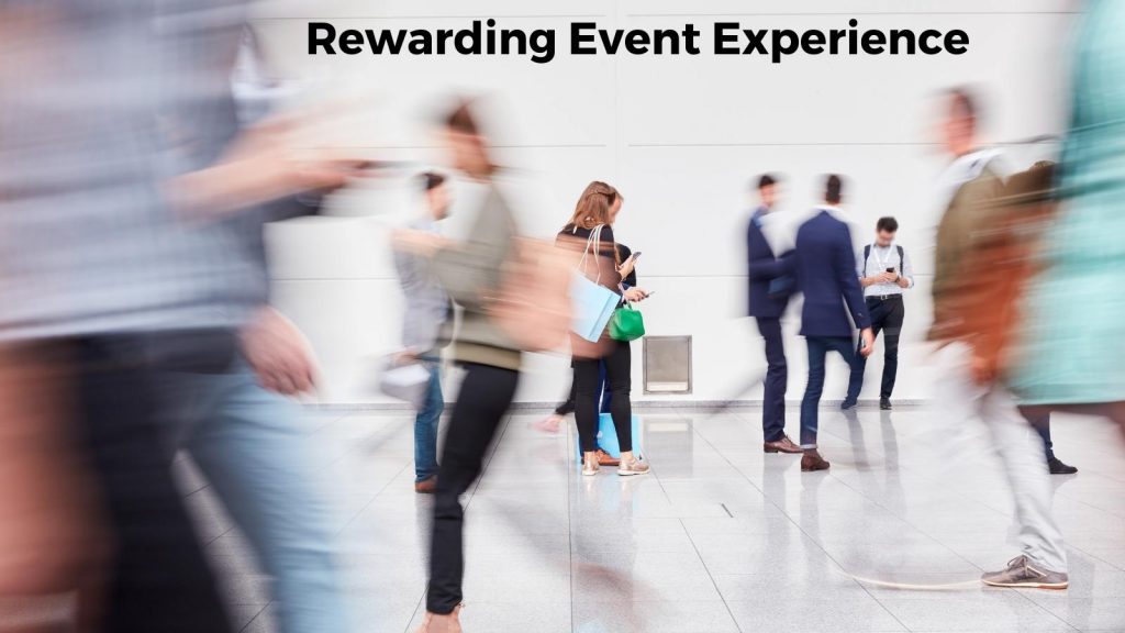 rewarding event experience