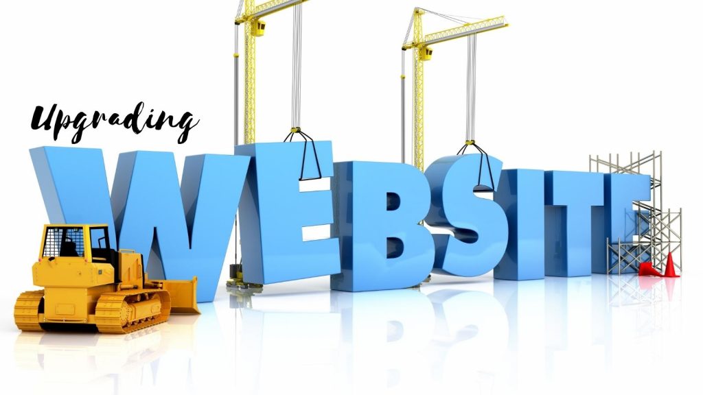 upgrading business website