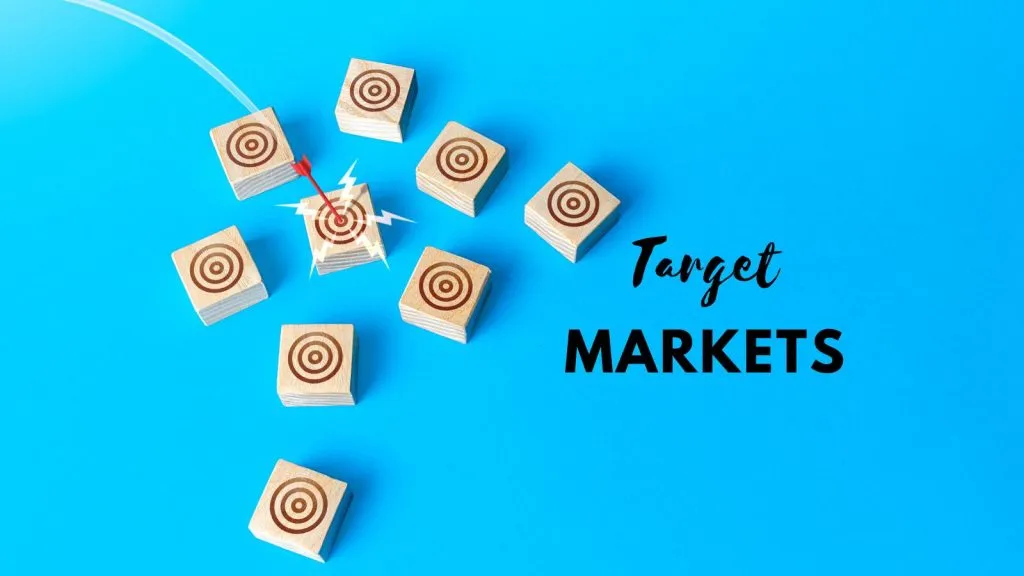 define target markets