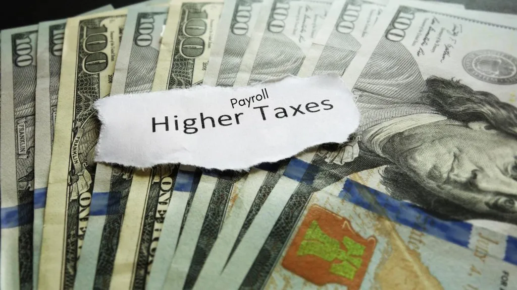 higher payroll taxes independent contractor vs. employee